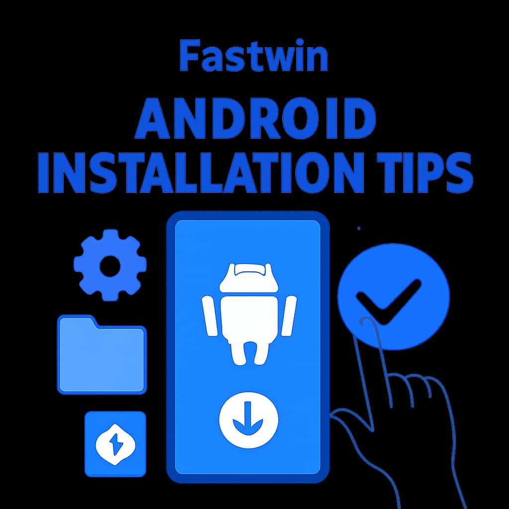 Diagram illustrating the installation process for Fastwin.