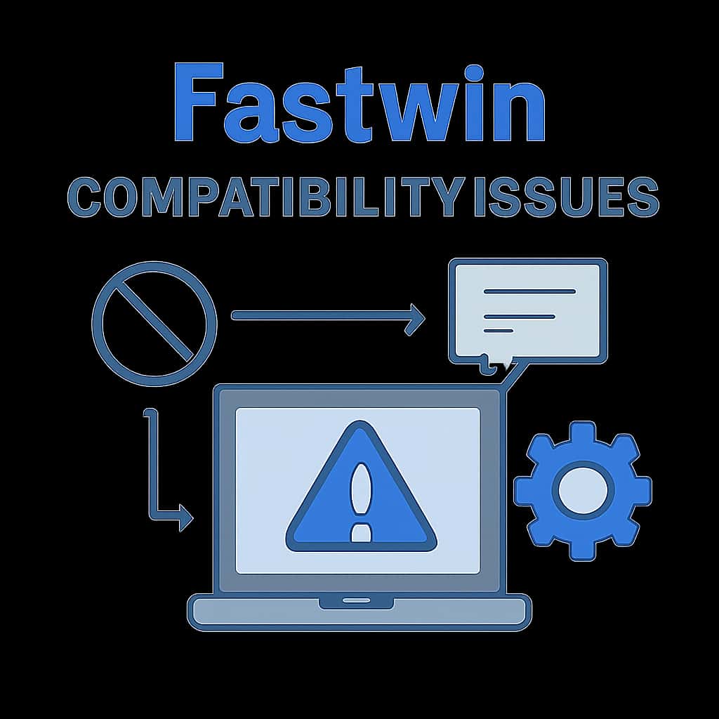 Diagram explaining common Fastwin Compatibility Issues.