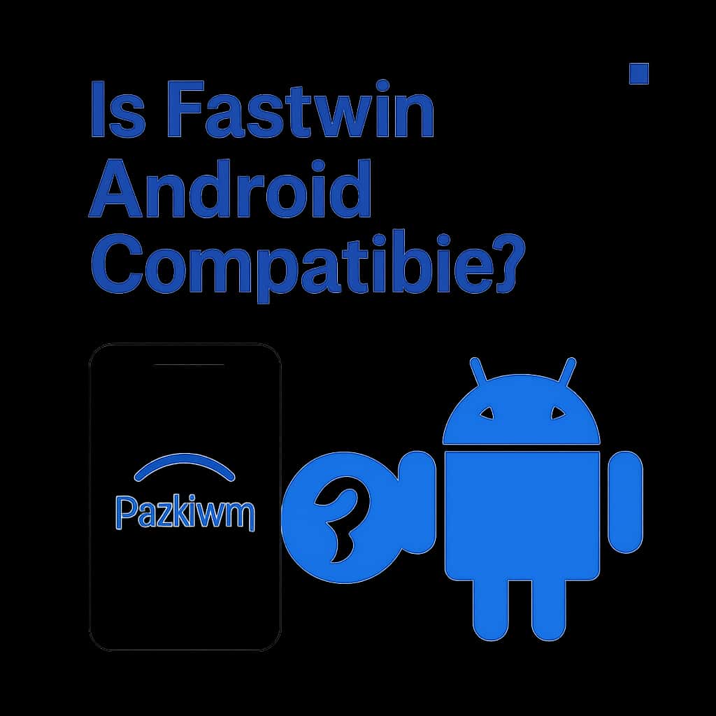Diagram illustrating Fastwin Android compatibility.