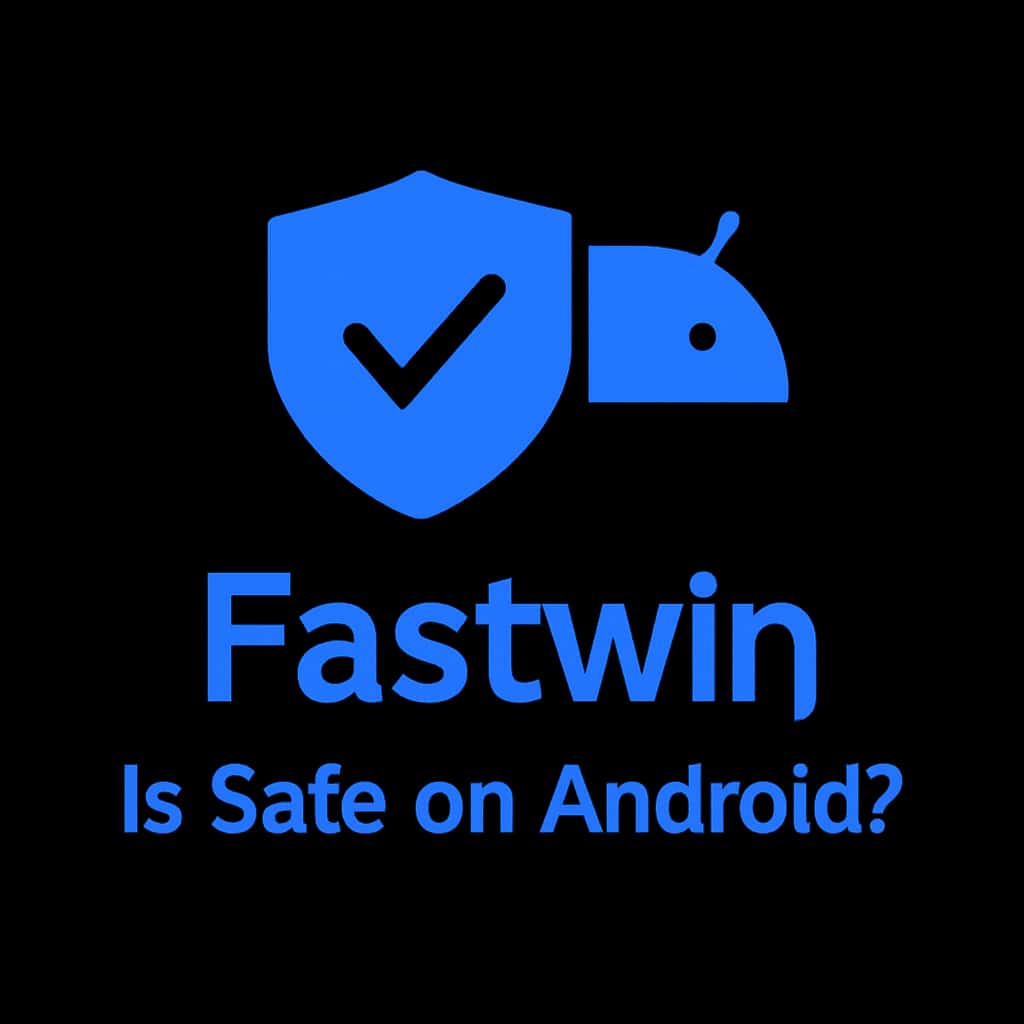 Icon representing the safety of Fastwin app on Android.