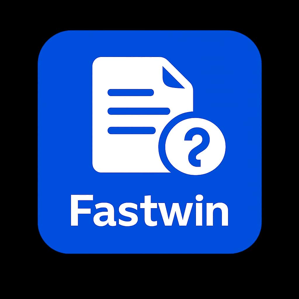 Badge depicting Fastwin System Requirements Overview.