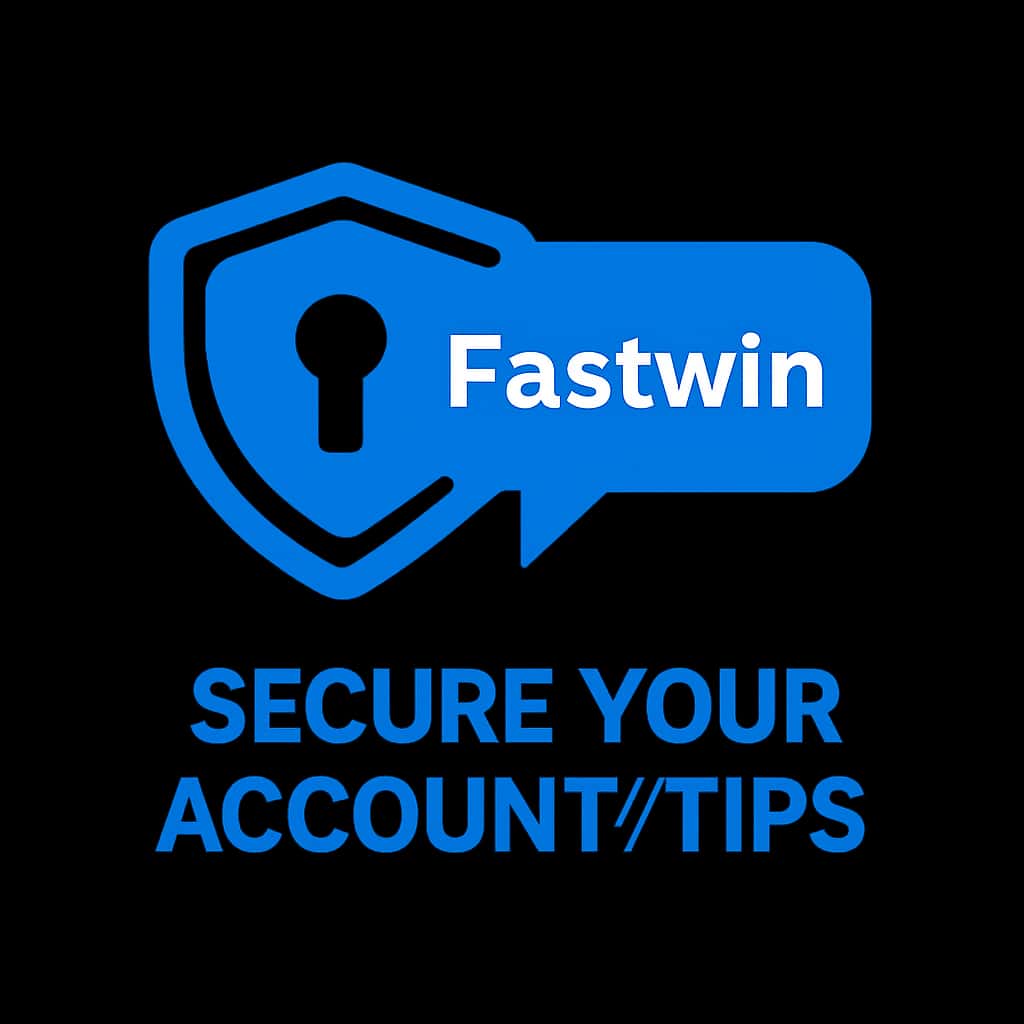 An icon representing security tips for Fastwin accounts.